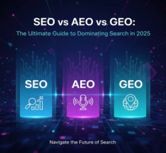 SEO vs AEO vs GEO : The Ultimate Guide to Dominating Search in 2025
