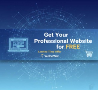 Get Your Professional Website for FREE — Limited Time Offer by WeboWiz