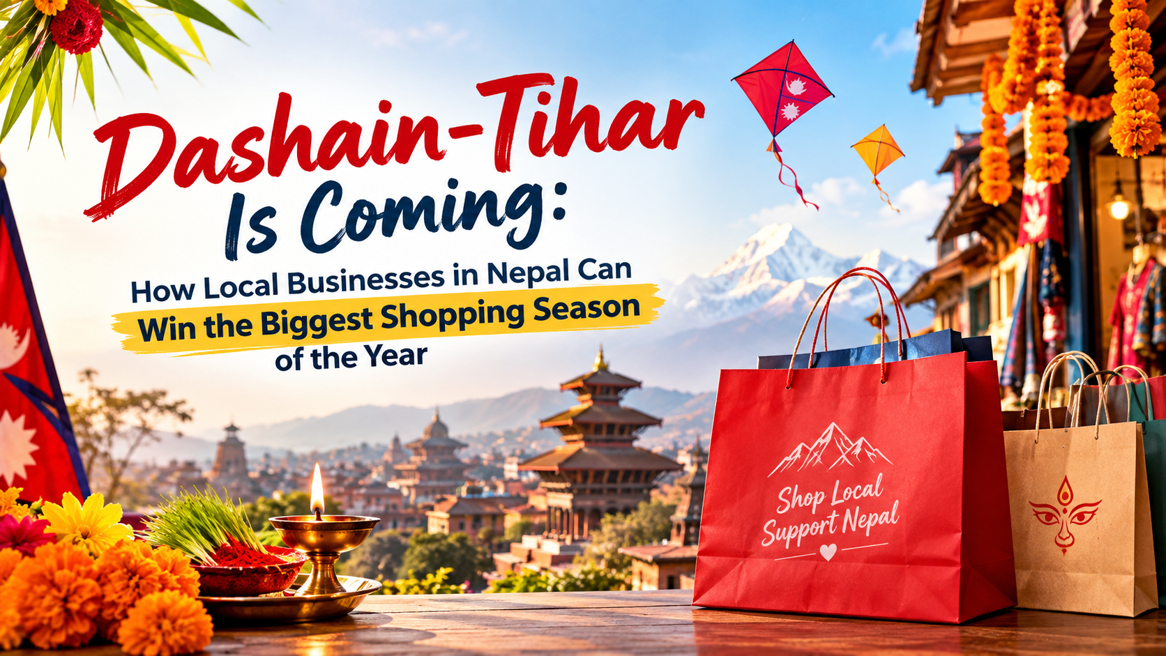 Dashain-Tihar Is Coming: How Local Businesses in Nepal Can Win the Biggest Shopping Season of the Year
